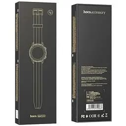 Смарт-годинник Hoco Y2 з функцією відповіді на дзвінок Smart Watch Black - мініатюра 5