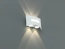 Світильник LED фасадний Diasha чорний 4W 4 промені