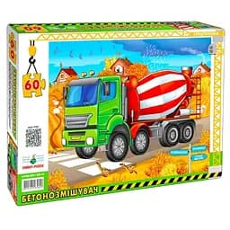 Пазли Енергія+ Бетонозмішувач, 60 елементів