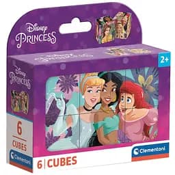 Кубики-пазл Clementoni Princess 6 шт. (40660)