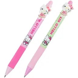 Ручка кулькова автоматична з фігуркою Kite Hello Kitty синя упаковка 36 шт. (HK26-393)