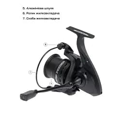 Котушка Brain Champ Feeder 5000 3+1BB 4.8:1 - мініатюра 6