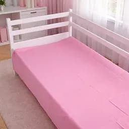 Простирадло MirSon бязь Kids Time Little Teddy pink 220x240 см (2200012567623)
