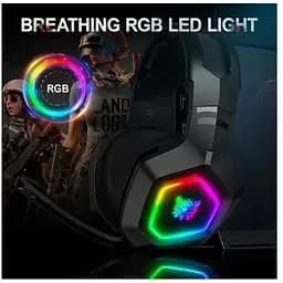 Ігрові навушники з підсвічуванням Onikuma K10 Gaming with LED чорні - мініатюра 8