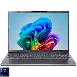 Ноутбук Acer Aspire 16 AI OLED A16- 52M- 70B8 Intel Core Ultra 7 256 В до 4, 8 ГГц, 16 дюймов WUXGA+, OLED, 120 Гц, 16 ГБ LPDDR5X, 1 ТБ SSD, Intel Arc, стальной Серый