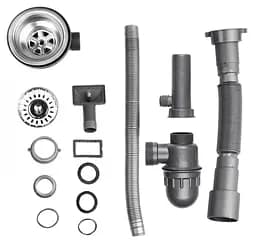Мийка кухонна Brinex 5080-L 0.6 мм, накладна BRIN5080LSAT06 - мініатюра 6