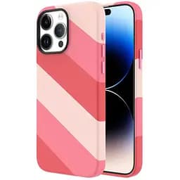 Чохол Vokamo MagSafe для iPhone 15 Pro з магнітом Pink