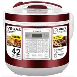 Універсальна мультиварка Vegas VMC-9090R 5 л 42 програми з антипригарним покриттям
