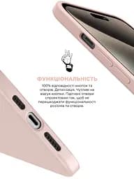 Силиконовый чехол с MagSafe для Apple iPhone 15 Pro Max, ICON2 MagCase, розовый, противоударный, панель с мягкой подкладкой, защита всего корпуса, поддержка беспроводной зарядки, совместим с защитными стеклами и пленками, ArmorStandart (ARM72752) - мініатюра 4