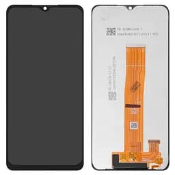Дисплей Samsung A127 Galaxy A12 Nacho, чорний, Best , без рамки,