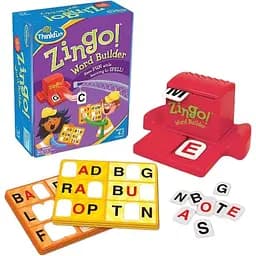 Дитяче лото ThinkFun Будівник слів Zingo Word Builder з апаратом для видачі (7706)