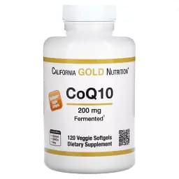 Коэнзим California Gold Nutrition CoQ10 120 вегетарианских капсул