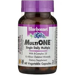 Витамины и минералы Bluebonnet Nutrition Multi ONE, 60 вегакапсул
