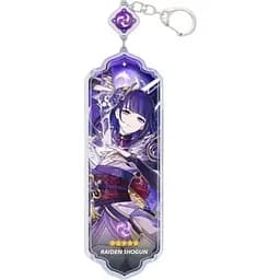 Брелок Genshin Impact Raiden Shogun акриловий 13 см
