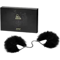 Наручники Bijoux Indiscrets Za za zu Feahter Handcuffs черный