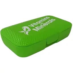 Таблетница No Brand Vitamin and Mineral, Green