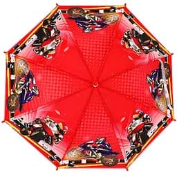 Дитяча парасолька "Червоний мотоцикл" Bambi MK 5798(Red) тростина 60,5 см, діаметр 83 см