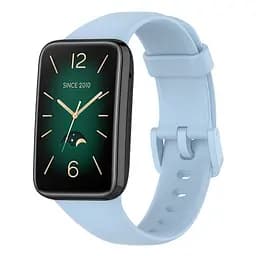 Силіконовий ремінець для фітнес браслетів Xiaomi Mi Band 7 Pro, Silicone, blue, зі зручною застібкою, на фітнес трекер та смарт годинник, ArmorStandart (ARM66798)