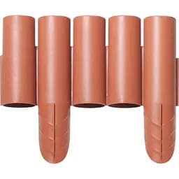 Палисад садовый Prosperplast Palisada трубчатый терракотовый 2.4 м