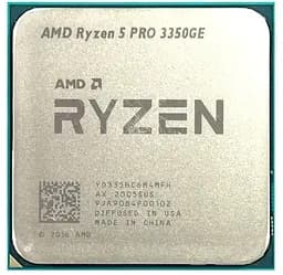 Процесор AMD Ryzen 5 3350GE PRO Socket AM4 (YD335BC6M4MFH) Б/В