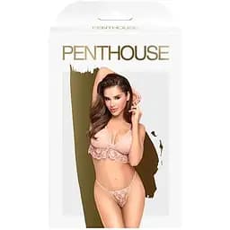 Комплект бралет та стрінги Penthouse - Double Spice Nude S/M