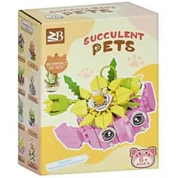 Детский конструктор Цветы в вазе Bambi 33036-7 131 деталь