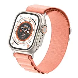 Ремінець для Apple Watch 49/46/45/44/42 (Series 1-3), рожевий, Alpine Loop Alpina Band, тканинний поліестеровий ремінець для смарт-годин, дихаючий, для активного відпочинку та спорту, ArmorStandart (ARM81051) - мініатюра 4