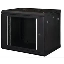 Шафа настінна Hypernet 12U 19 600x450 ProLine (PL-WMNC-12U-BLACK)