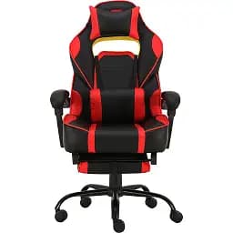 Геймерське крісло GT Racer чорне з червоним (X-2748 Black/Red)