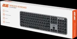 Клавіатура бездротова 2E KS240 Gray/Black (2E-KS240WG_UA)