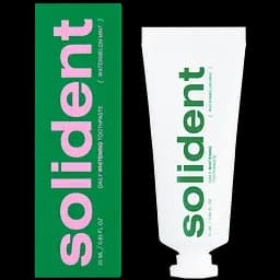 Ежедневная отбеливающая зубная паста Solident Watermelon mint арбуз-мята 25 мл