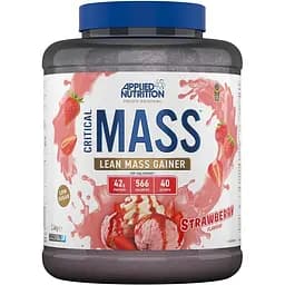 Гейнер Applied Nutrition Critical Mass Professional, 2.4 кг - Полуниця
