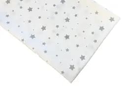 Хлопковая пеленка Moontime 100х80см "Звездопад на белом"