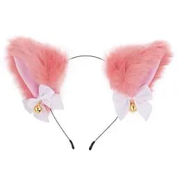 Косплей аксесуар Cat ears Котячі вушка рожеві AC CE 01
