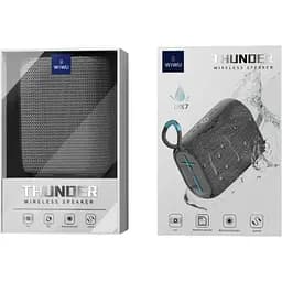 Портативна акустика WiWU P26 Gray [136720] - мініатюра 8