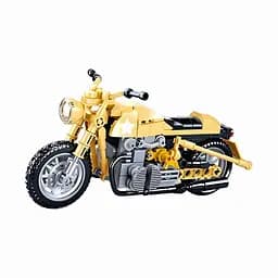 Конструктор Sluban M38-B0959 — мотоцикл з 223 деталей, для дітей від 6 років, жовтий