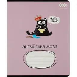 Набір зошитів ZiBi Crazy Cat шкільні 8 предметів 10 шт. (ZB1703-99) - мініатюра 3