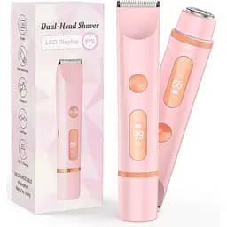 Бритва Женская бритва 2-в-1 Электрическая для тела Лобка и нос Интимная бритва для женщин