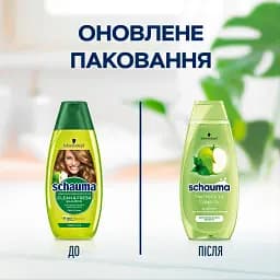 Шампунь Schauma Чистота та Свіжість з екстрактом зеленого яблука та кропиви для нормального волосся 400 мл - мініатюра 6