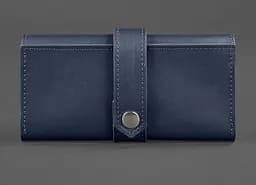 Кожаное портмоне 3.0 темно-синее