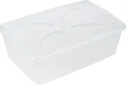 Контейнер для зберігання Light малий 40x60x15h, 24 л прозорий - мініатюра 3