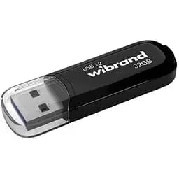 USB флеш накопитель Wibrand 32GB Marten Black USB 3.2 Gen 1 (USB 3.0) (WI3.2/MA32P10B)