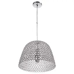 Люстра подвесная Brille хрустальная E27 60W CH (BR-01 373S/1)