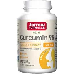 Натуральная добавка Jarrow Formulas Curcumin 95500 mg 60 вегакапсул