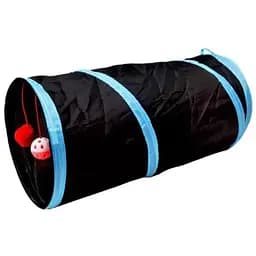 Іграшка для котів Тунель ігровий помпон + м'ячик (32469)