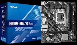 Материнская плата AsRock H610M-HDV/M.2 R2.0 LGA 1700 (H610M-HDV/M.2 R2.0)