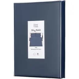 Простирадло Ardesto Mix&Match, 240x260см, 100% бавовна, сатин, синій (ART2426FSN)