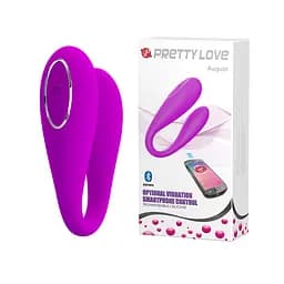 Смарт-вібратор для двох Pretty Love August PRETTY LOVE BI-014582HP 97101