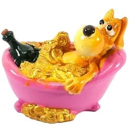 Копилка Собака 8х6.5х5.5 см