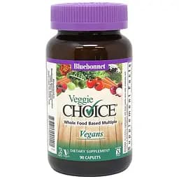 Мультивітаміни для вегетаріанців Bluebonnet Nutrition Veggie Choice 90 каплет